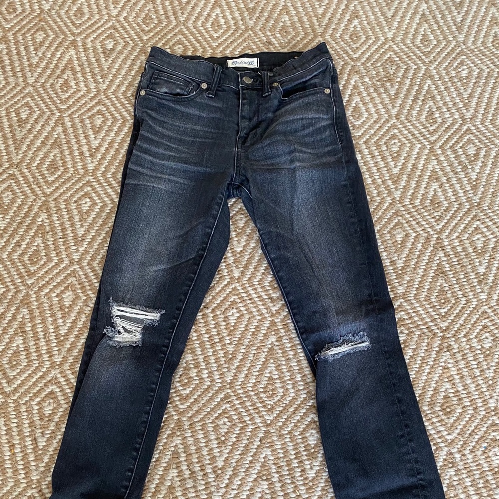 Excellent used condition madewell skinny jeans